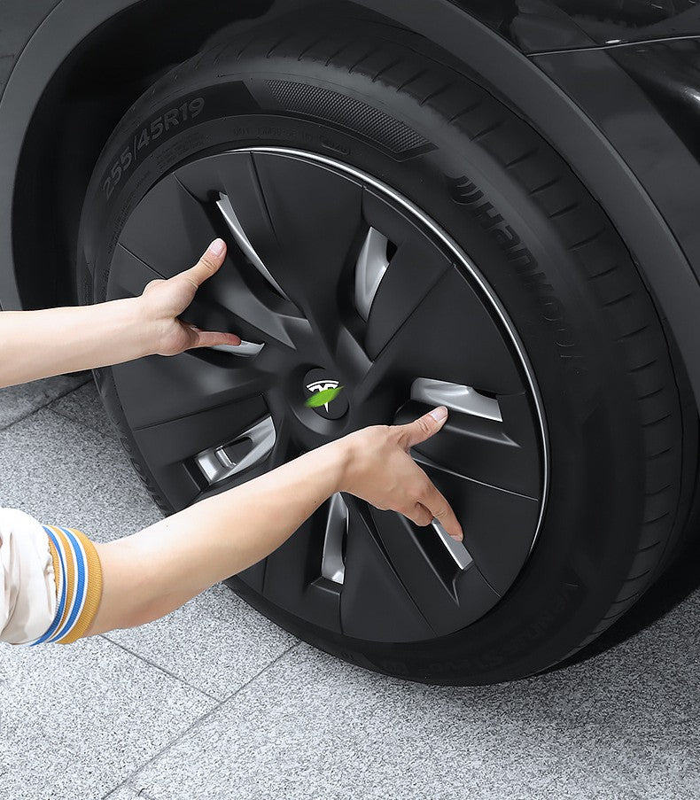 Full Coverage Wheel Covers for Tesla Model Y Juniper - 19/20 inch Anti-Scuff Protection