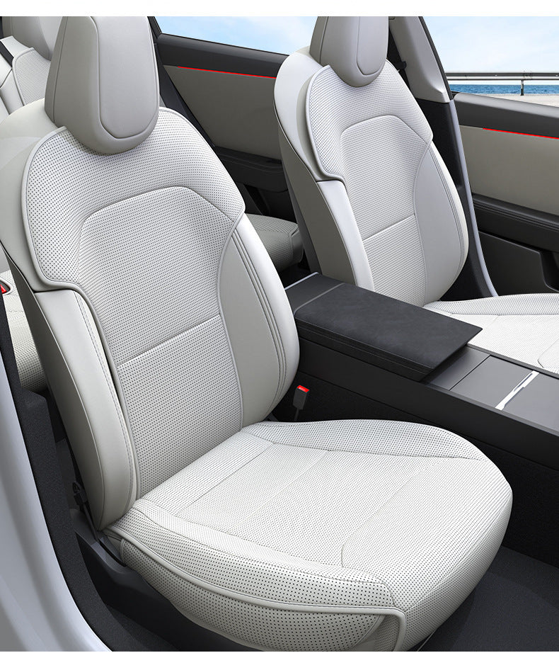 Ventilated Nappa Leather Seat Cushion