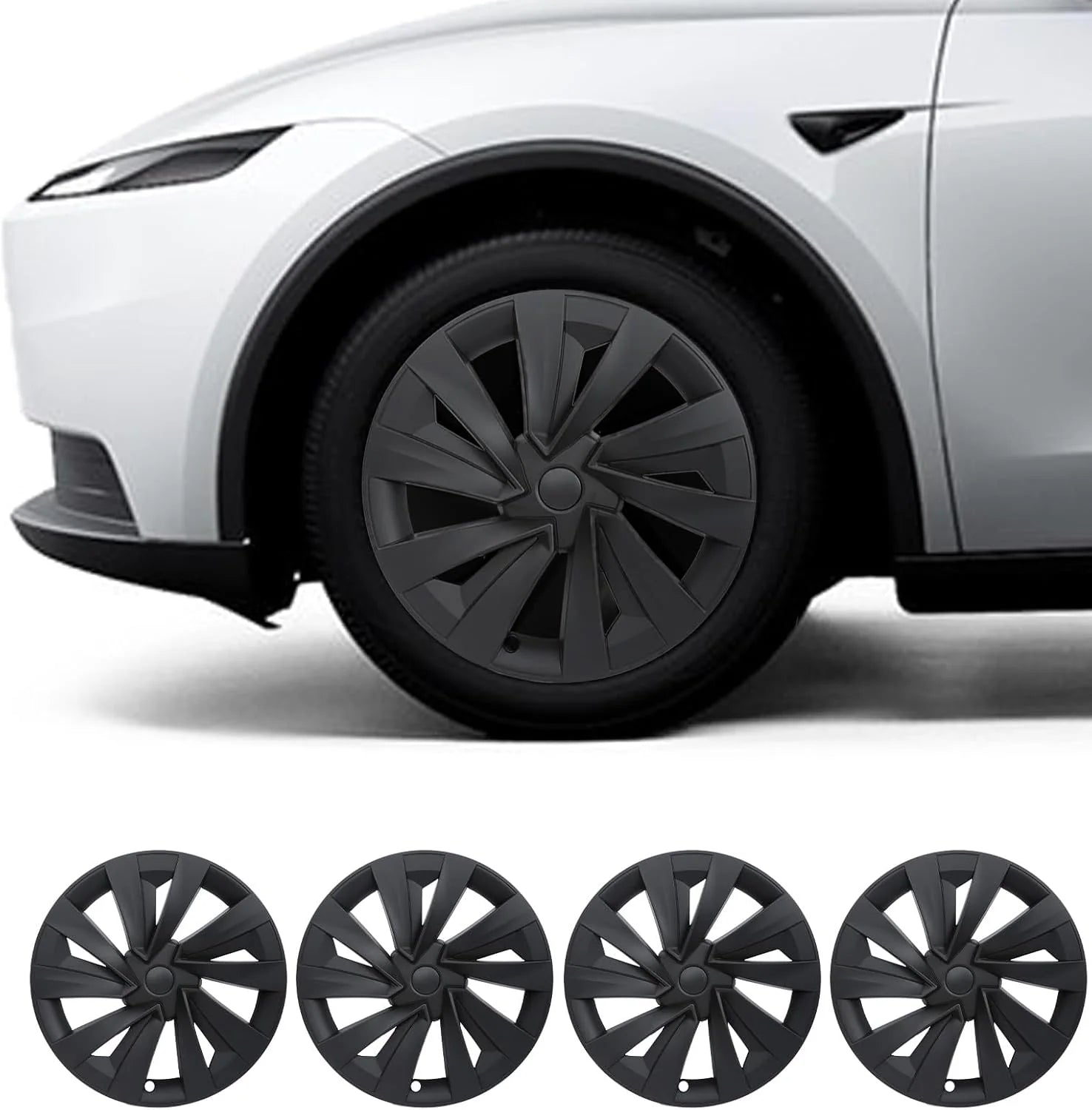 19” Matte Gray Wheels for Tesla Model Y Juniper