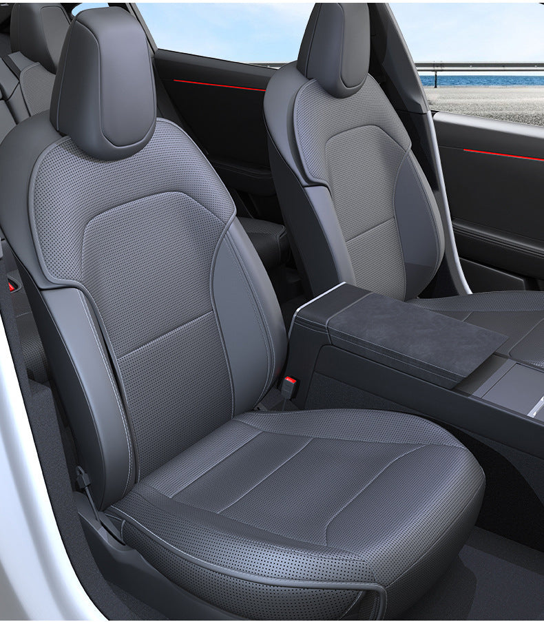 Ventilated Nappa Leather Seat Cushion