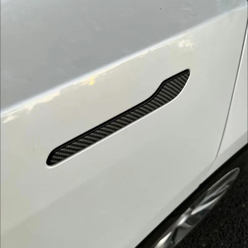 Carbon Fibre Door Handle Cover (Model 3/Y)