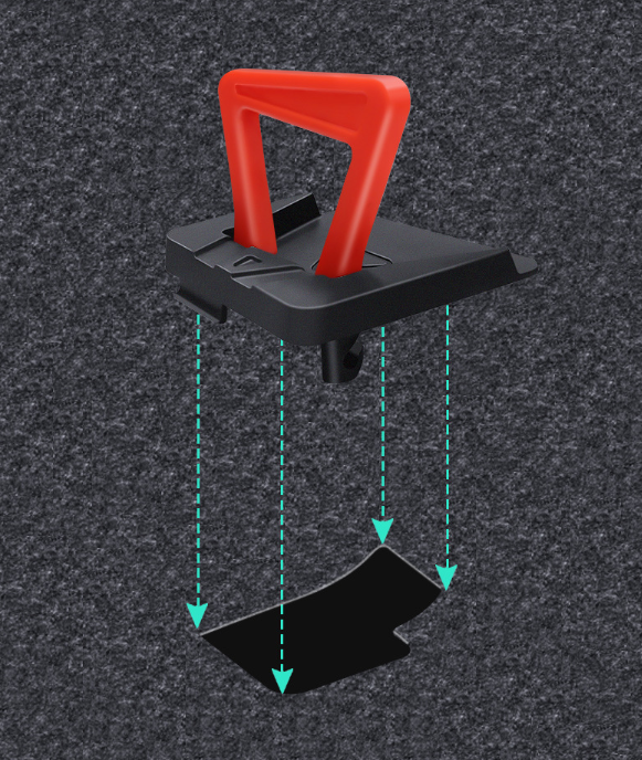 Tesla Model Y/Y L Rear Door Emergency Pull Rope