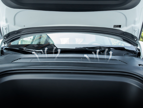 Bonnet Rain Guard Strip (Model Y 2022-2024)