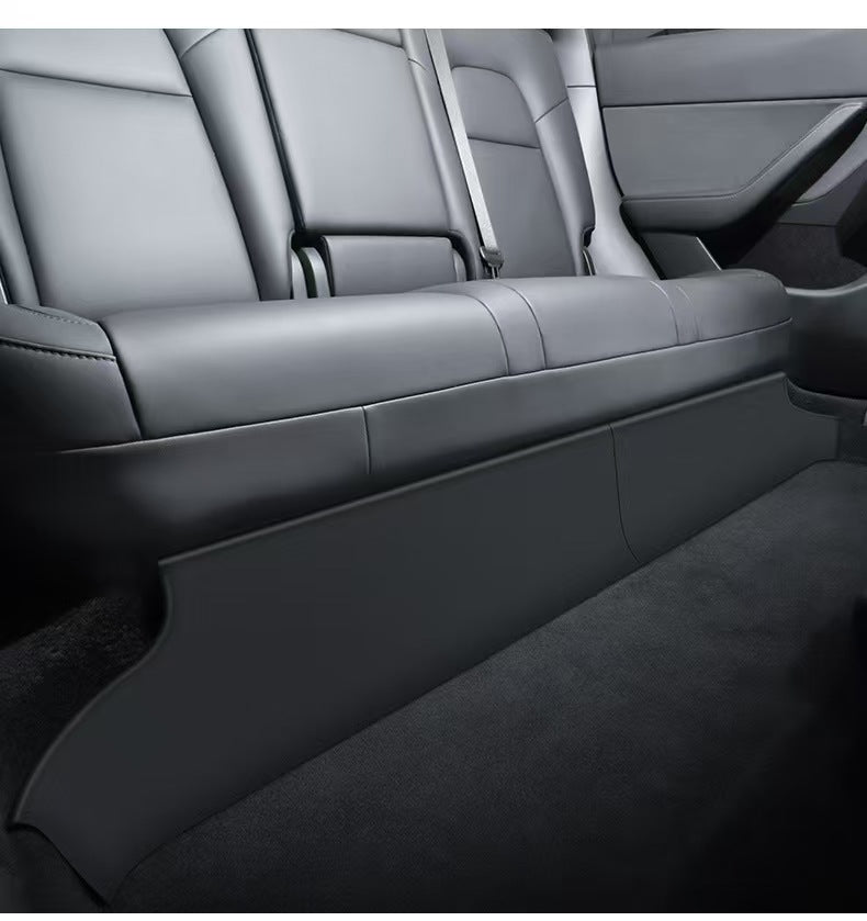 Rear Seat Kick Plate Protector for Tesla Model 3 Highland/Refresh