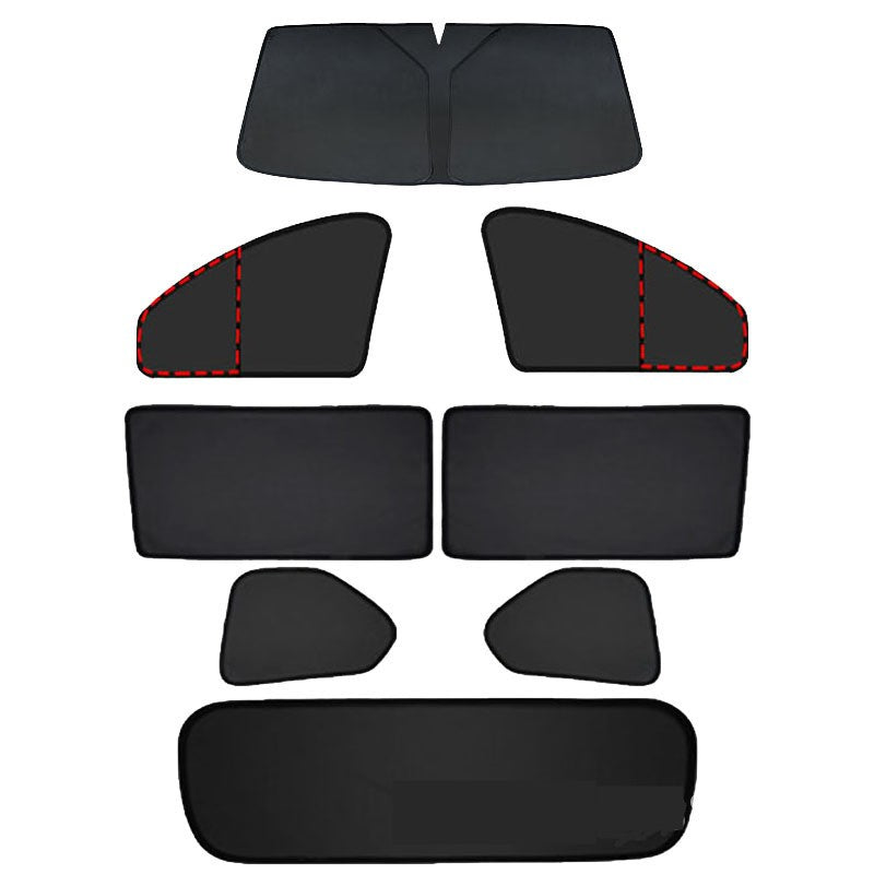Magnetic Sun Shades for Tesla (Model Y Juniper/3 Highland)