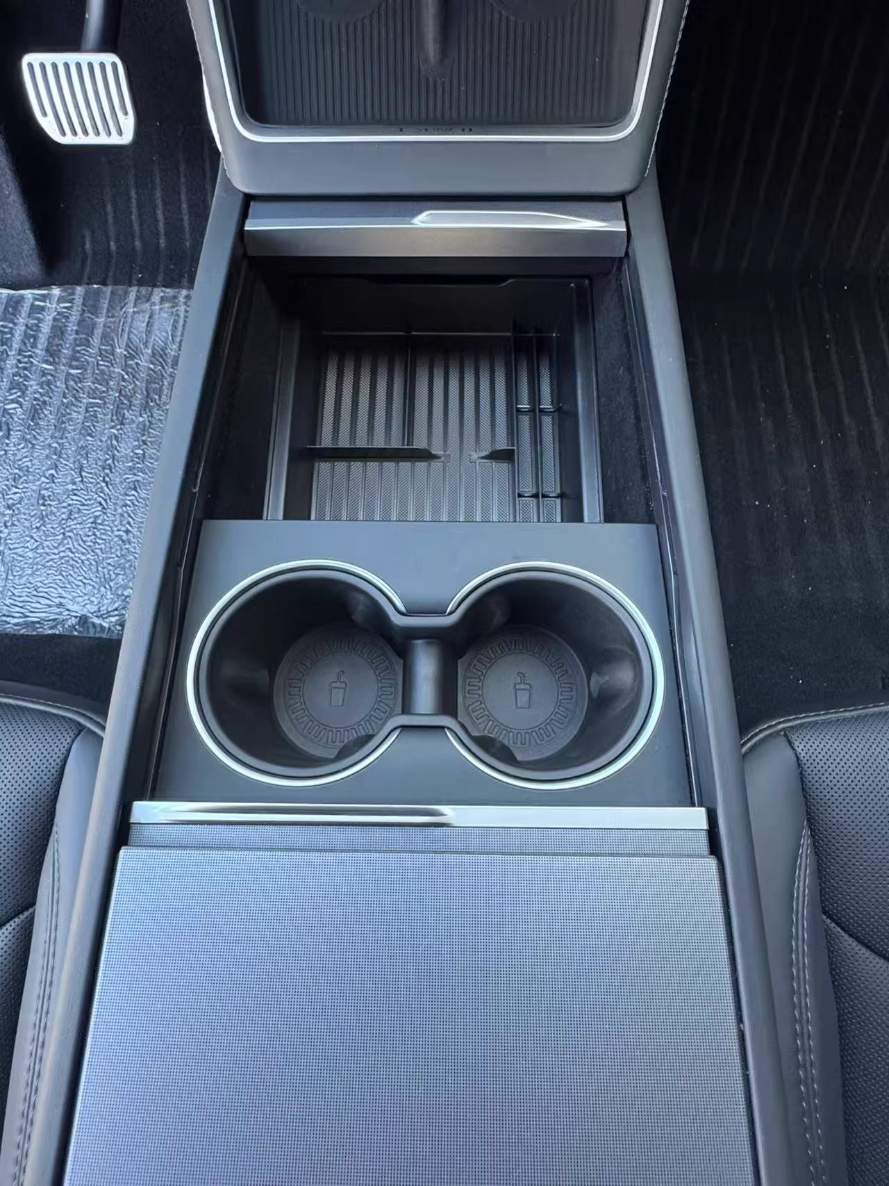 3PCS  Center Console & Cup Holder Kit |Tesla Model 3 Highland/Y Organizer