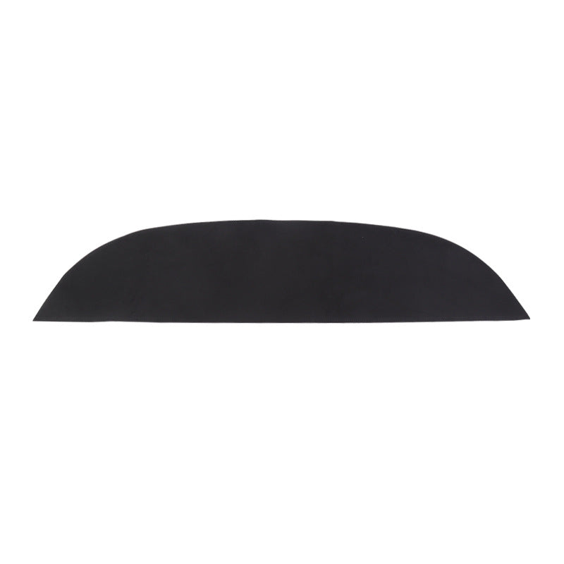Dashboard Sunshade Mat for Tesla - Pure Black Suede