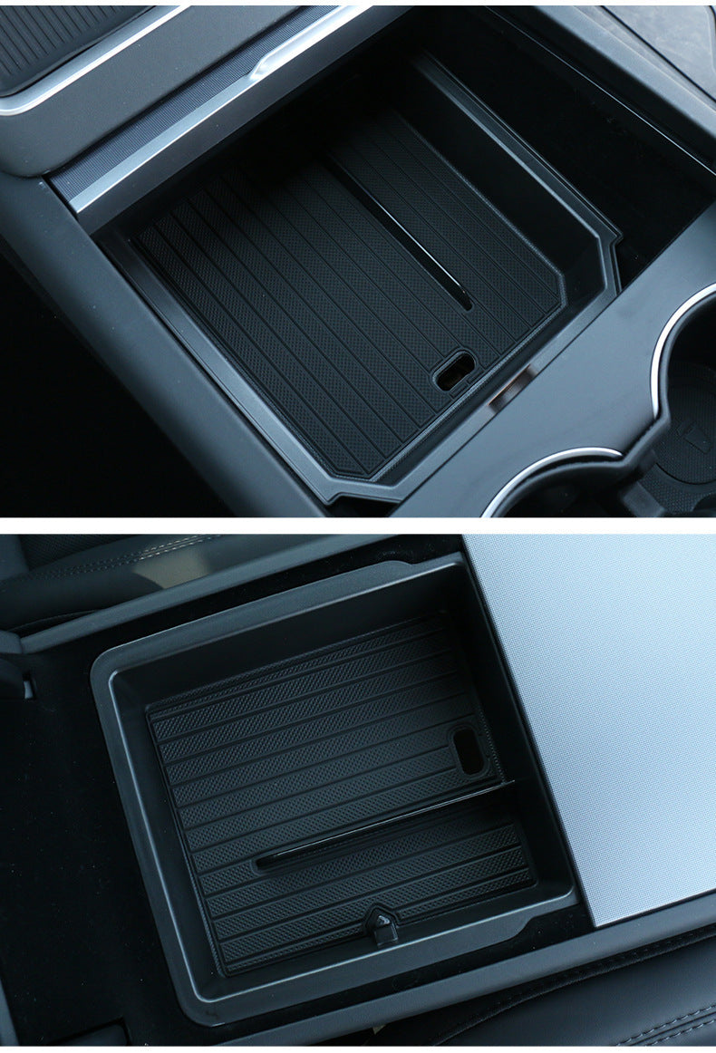 Centre Console Armrest Storage Box for Tesla Model 3 Highland & Model Y Juniper
