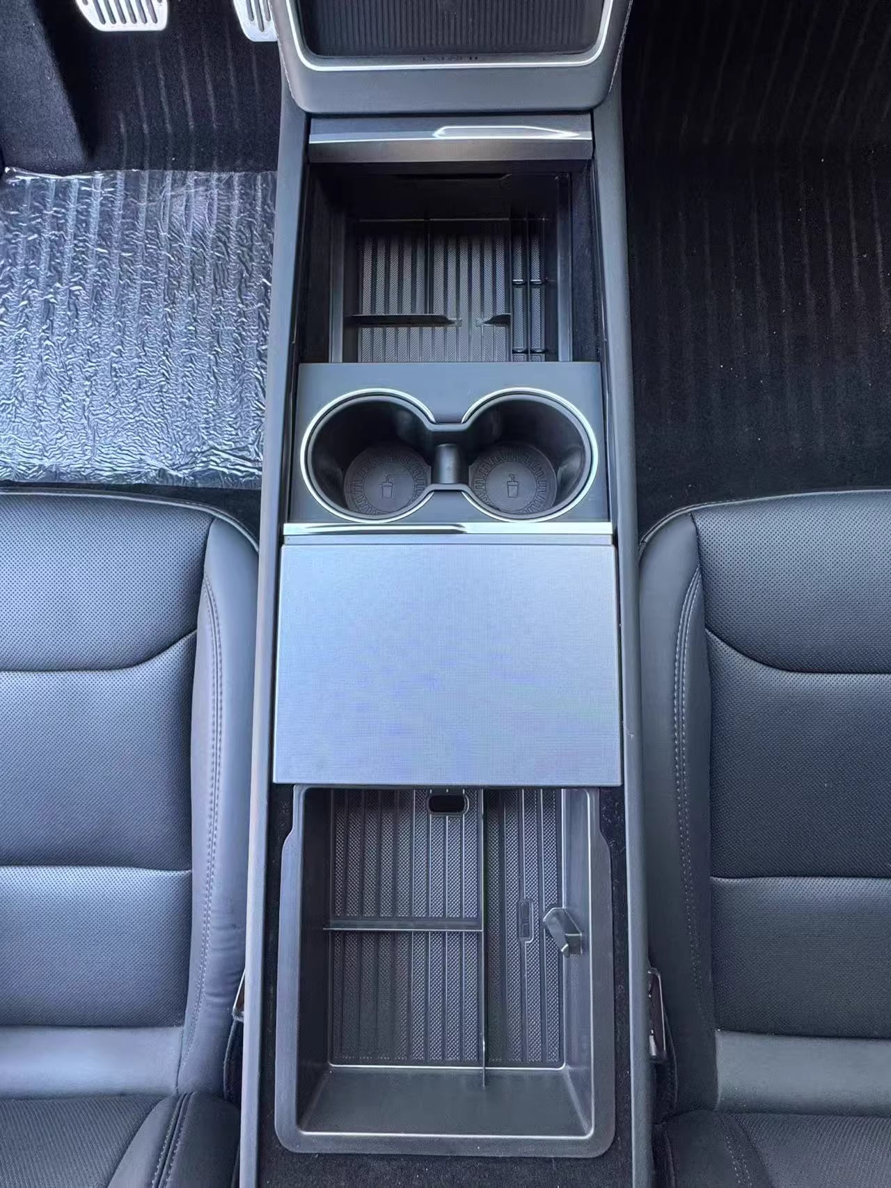 Centre Console Armrest Storage Box for Tesla Model 3 Highland & Model Y Juniper