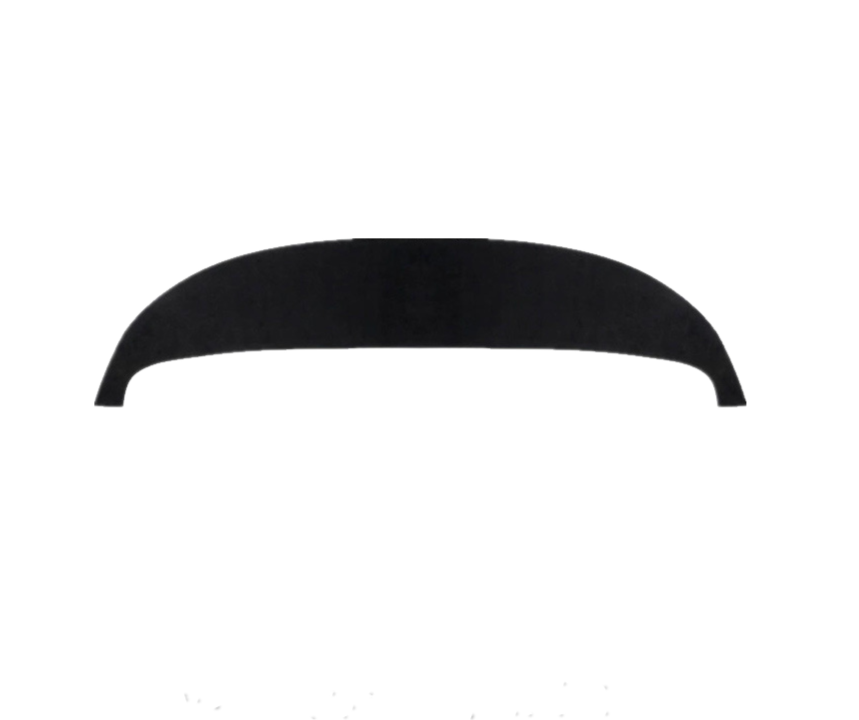 Dashboard Sunshade Mat for Tesla - Pure Black Suede