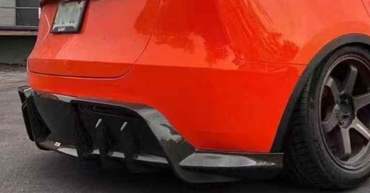 Gloss Black Rear Diffuser (Model Y 2022-2024)