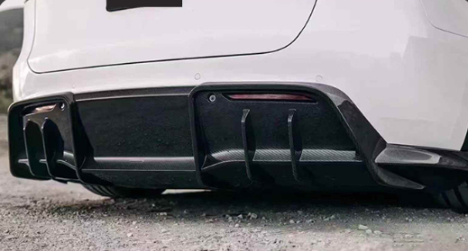 Gloss Black Rear Diffuser (Model Y 2022-2024)