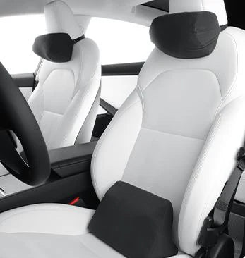 Neck and Lumbar Pillow Set (Leather)