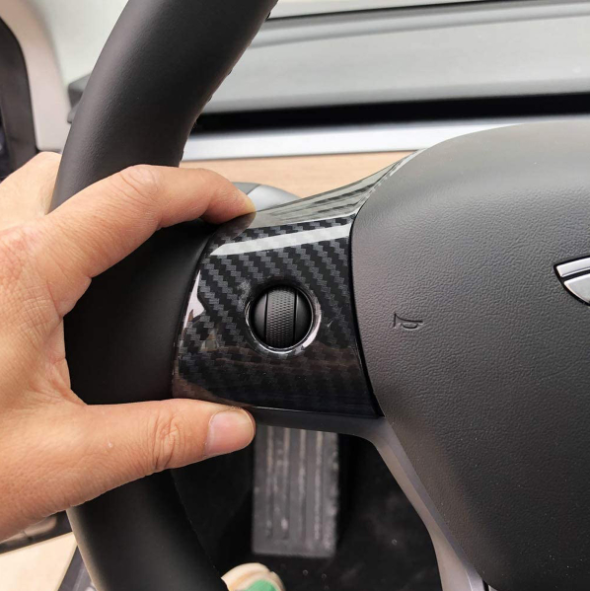 Steering Wheel Decoratives Covers (Model 3/Y)