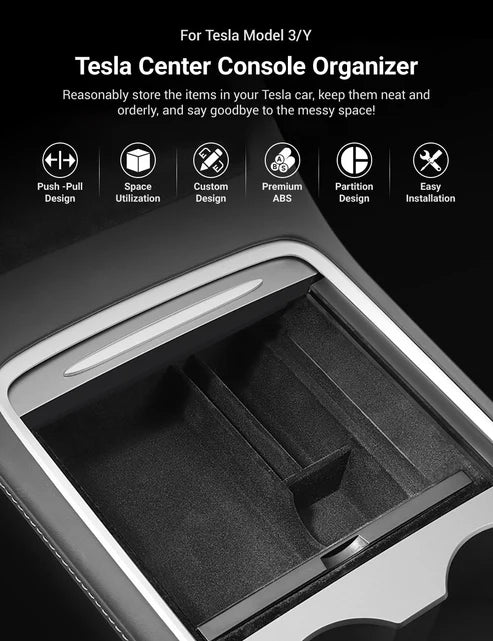 Center Console Tray for Model 3 & Model Y