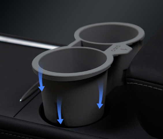 Centre Console Cup Holder Cover (Model3/Y)