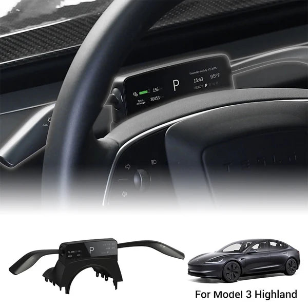 Tesla Model 3 Highland & Model Y Juniper Gear Shift Stalks Heads-Up Display (Plug & Play)