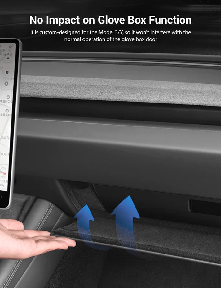 Tesla Model 3 Highland and Model Y Juniper glove box organizer
