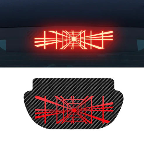 High-Mounted Brake Light Projection Film for Tesla Model 3 & Model Y – 5 Design Options