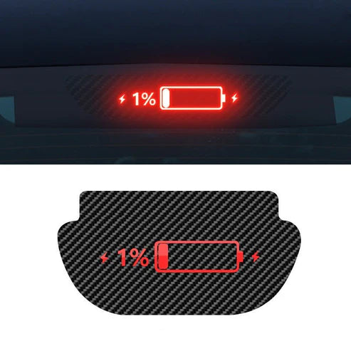 High-Mounted Brake Light Projection Film for Tesla Model 3 & Model Y – 5 Design Options