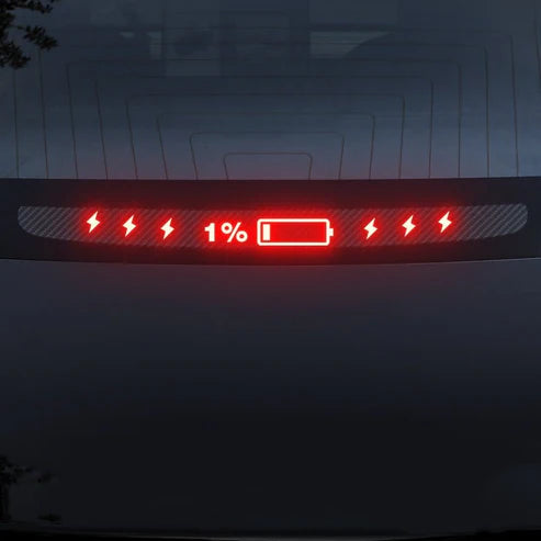 High-Mounted Brake Light Projection Film for Tesla Model 3 & Model Y – 5 Design Options