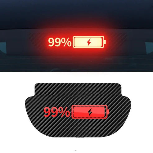 High-Mounted Brake Light Projection Film for Tesla Model 3 & Model Y – 5 Design Options