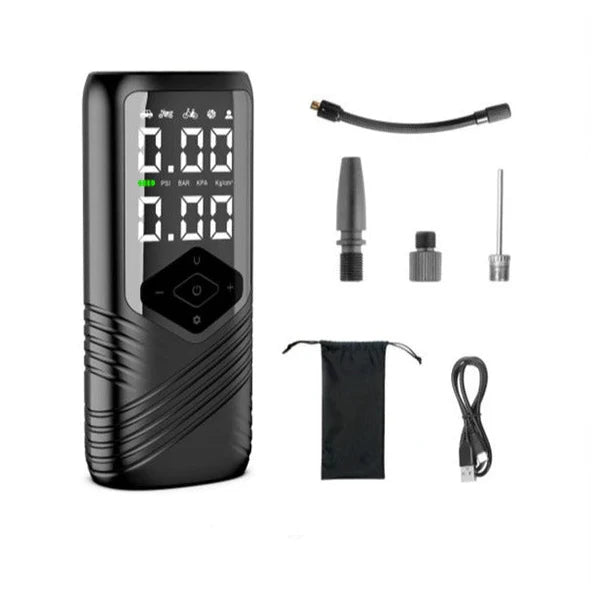 Smart car tire inflator