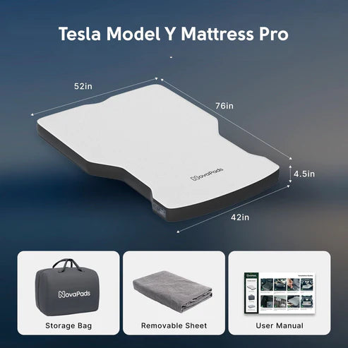 NovaPads Air Foam Mattress Pro for Model Y / Y Juniper