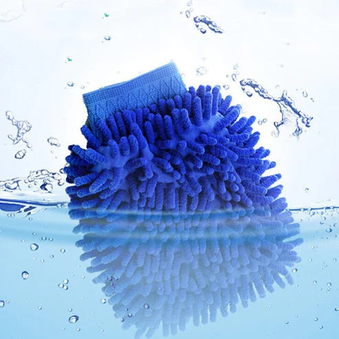 Premium Chenille Car Wash Gloves (2-Pack) | Super Absorbent