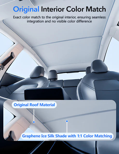 Roof Sunshade （Tesla Model Y）