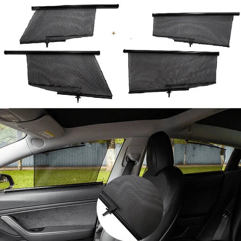 Side Window Sun Shades for Tesla Model 3 & Model Y