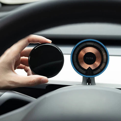 TITA Dashboard Mount for Tesla Model Y Juniper – Air Gauge Pro Triple Display Holder